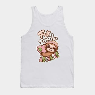 fur real im adorable Tank Top